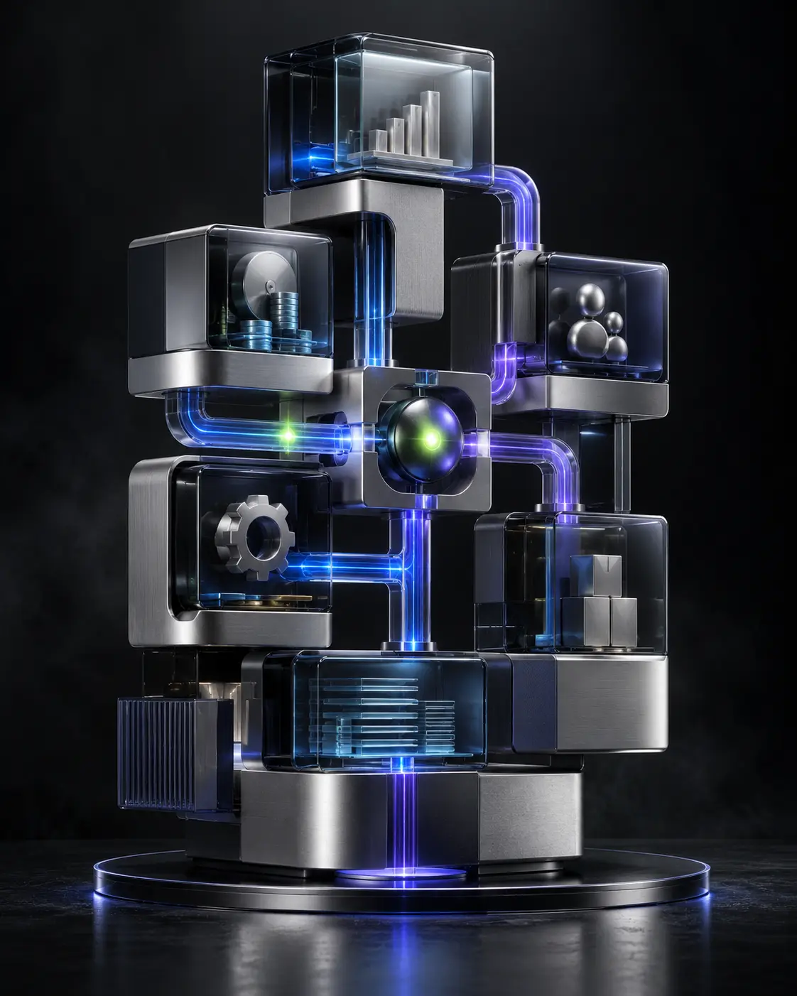 Connected AI agents and automated enterprise workflows